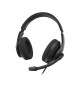 Headset Hama HS-USB300 V2 USB-A Preto