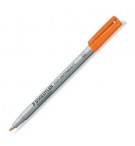 Marcador Médio Staedtler Lumocolor 315-4 1mm Laranja 1un