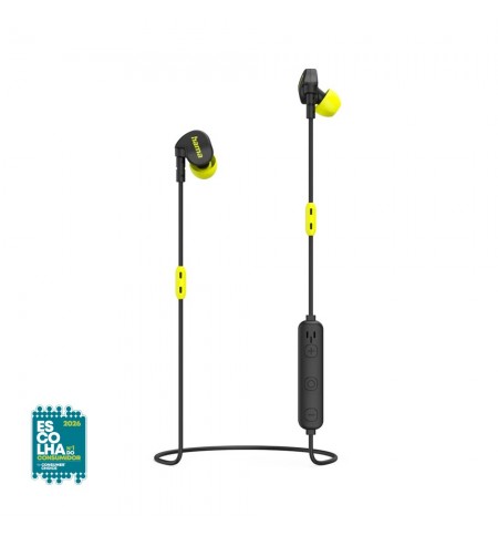 Auriculares Bluetooth Freedom Athletics II Preto/Amarelo