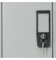 Cacifos Metálicos Simples 4 Cacifos 300x500x1900mm Cinza
