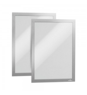 Moldura Adesiva A4 Duraframe 4872-23 Prata 2un