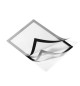 Moldura Adesiva A4 Duraframe 4872-23 Prata 2un