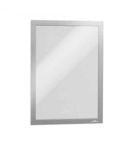 Moldura Adesiva A4 Duraframe 489923 Prata 1un