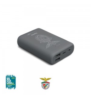 Powerbank 10000mAh PowerPack Supreme 10HD Benfica Cinza