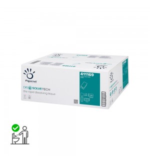 Toalhas Mão ZigZag 21x22cm Papernet 411169 DissolTech 3150un