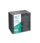 Guardanapos 30x40 1/6 2Fls Preto P&P 150un