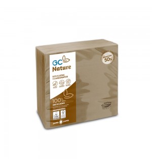 Guardanapos 33x33 2Fls Reciclados Nature P&P 50un