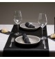 Guardanapos 40x40 1/8 2Fls Preto P&P 120un