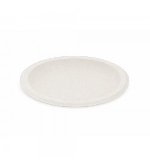 Pratos 22cm Celulose Redondo Branco gKRAFT 50un