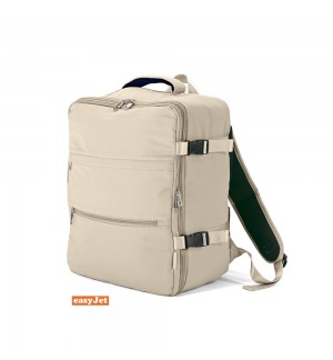 Mochila Viagem 36x45x20cm Bege 1un