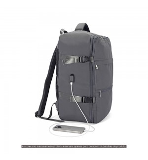 Mochila Viagem 36x45x20cm Verde 1un