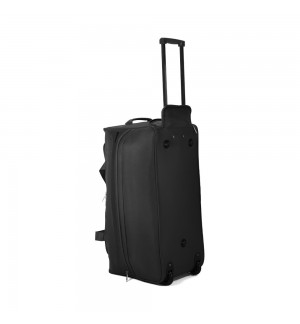Saco Viagem com Trolley 65x32x30cm Preto 1un