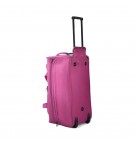 Saco Viagem com Trolley 65x32x30cm Rosa 1un