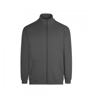 Sweatshirt Casaco Adulto Cinza Escuro Tamanho M