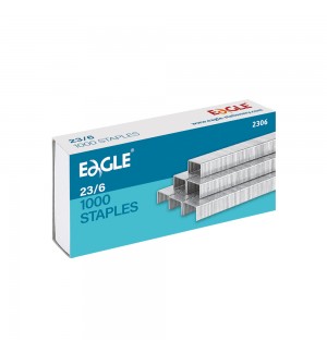 Agrafos 23/06 Eagle (10/40 Folhas) Cx1000un