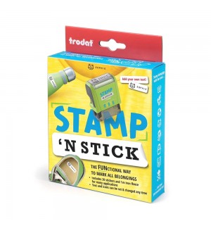 Carimbo Objetos Personalizável Stamp & Stick Trodat Pack