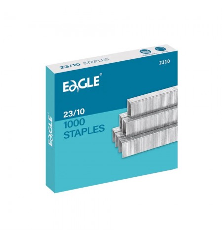 Agrafos 23/10 Eagle (10/60 Folhas) Cx1000un