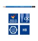 Lápis Grafite 100 G24 STAEDTLER Mars Lumograph Cx Metal 24un