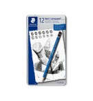Lápis Grafite 100 G12 STAEDTLER Mars Lumograph Cx Metal 12un