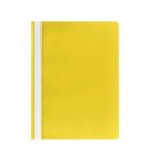 Classificador Capa Transparente Amarelo 10un