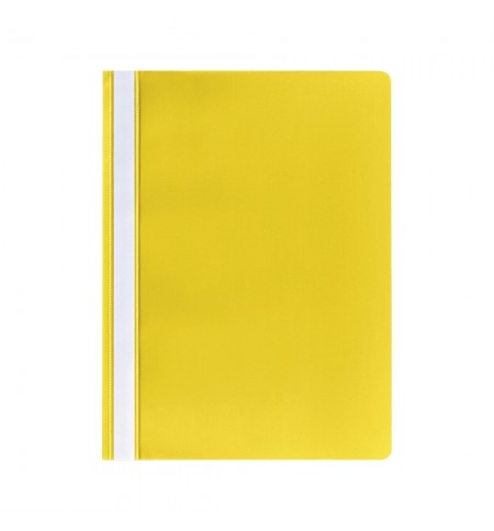 Classificador Capa Transparente Amarelo 10un