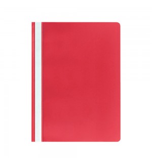 Classificador Capa Transparente Vermelho 10un