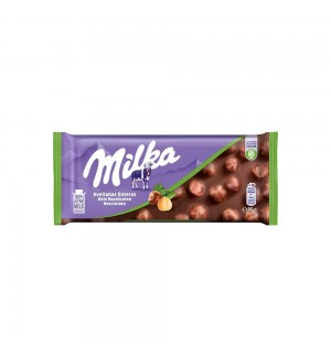 Tablete Chocolate Milka Avelã Inteira 95g