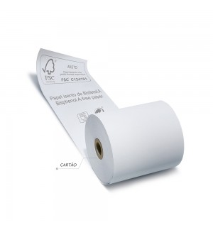 Rolo Papel Térmico 080x60x11mm 10un