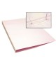 Dossier Cartolina Alto Brilho 310x230x20mm c/Ferragem Branco