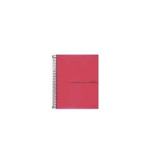 Caderno Espiral A4 Quadriculado Tsunami Amarelo 1un