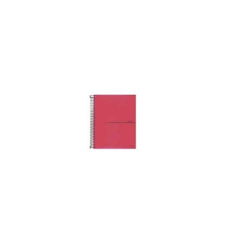 Caderno Espiral A4 Quadriculado Tsunami Amarelo 1un