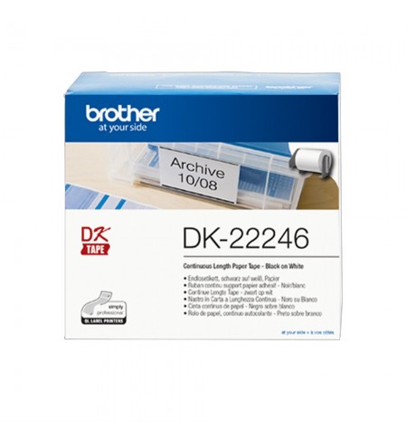 Rolo Papel Térmico Contínuo Branco 103mmx30,48m