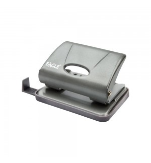 Furador 15 Folhas Eagle com guia Prata