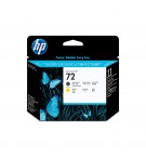 Cabeça Impressão HP 72 Preto Matte/Amarelo C9384A