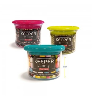 Frasco Multiusos 160ml c/Tampa Sortido 3un