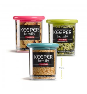 Frasco Multiusos 250ml c/Tampa Sortido 3un