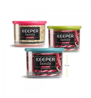 Frasco Multiusos 500ml c/Tampa Sortido 3un