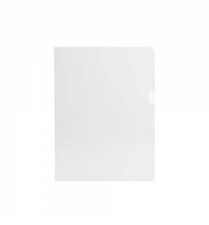 Bolsa Plástico em L A4 90mic Cristal 10un