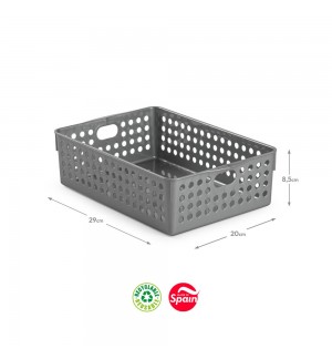 Caixa Arrumação Atlas Nº3 29x20x8,5cm Sortido