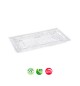 Travessa Plástico Reutilizável Cristal 15x28,5cm