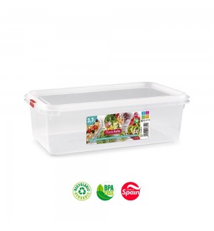 Caixa Hermética Hotelaria Frost Nº6 3,7L Transparente