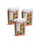 Caixa Multiusos 1500ml Plástico c/Tampa Totem Branco 3un