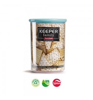 Frasco Multiusos 1000ml c/Tampa Sortido 3un