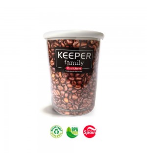 Frasco Multiusos 1000ml c/Tampa Branco 3un