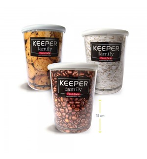 Frasco Multiusos 1000ml c/Tampa Branco 3un