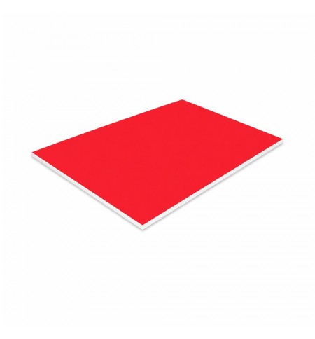 Placa K-Line 50x70cm 5mm Vermelho 40un