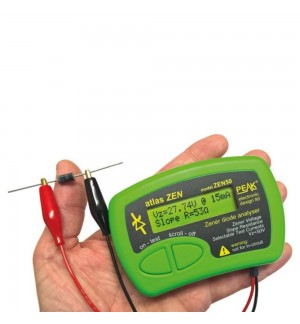 Testador de Díodos Zenner - ATLAS ZEN (0 - 50V)