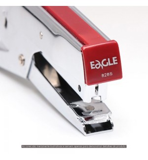 Agrafador Alicate Nº10 15 Folhas Fullstrip Metálico Eagle