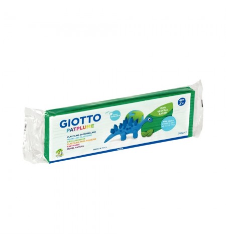 Plasticina Verde Escuro Patplume Giotto 350g