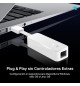 Adaptador USB-A 3.0 para Ethernet Gigabit Branco